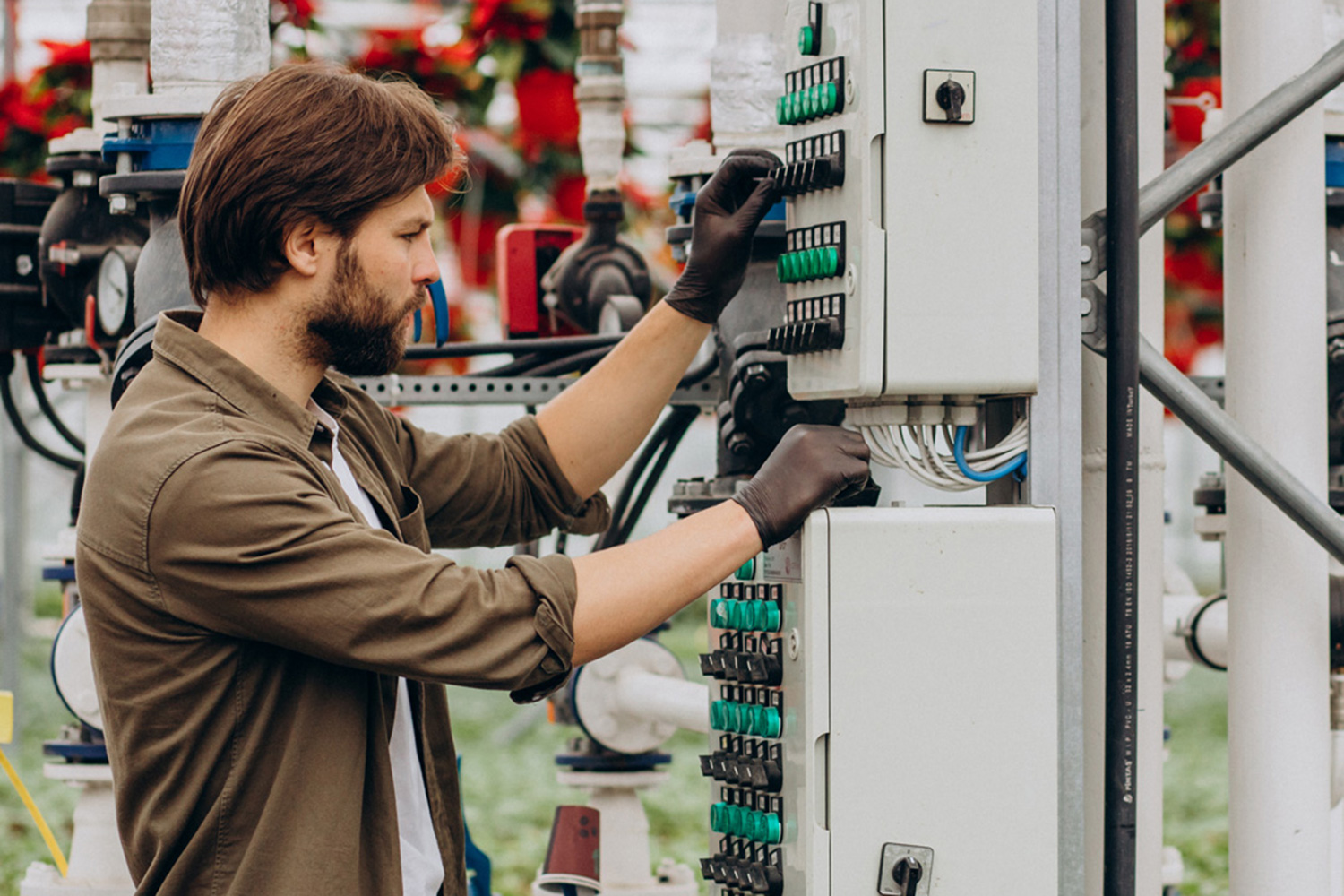 Elektroanlage Schalterschrank